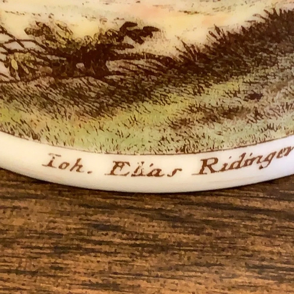 Vintage Lidded English Beer Stein from AK Kaiser